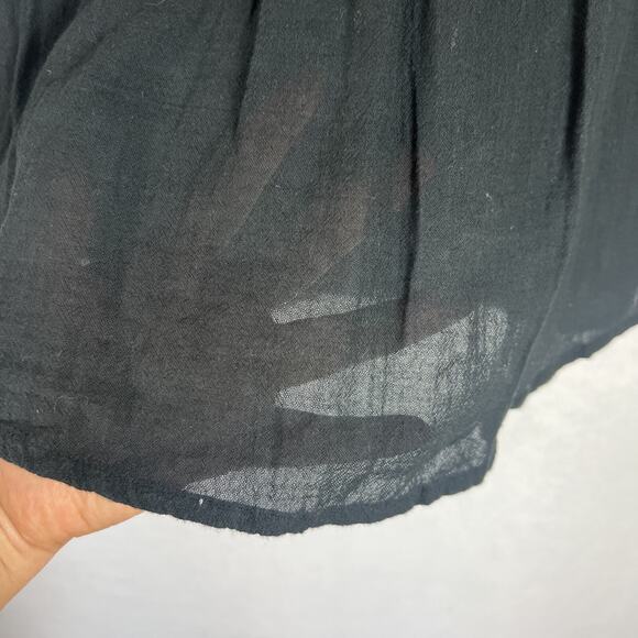 Velvet By Graham & Spencer Blouse Women's Size Small Embroidered V Neck Boho - Picture 7 of 13